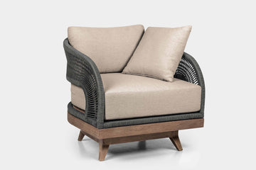 083855630:Capri Outdoor Swivel Chair, Angled