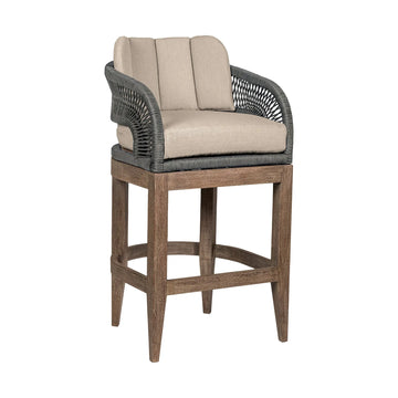 979165317:Capri Outdoor Barstool, Angled