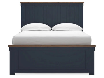 LANDOCK10:Landocken Panel Bed, Front