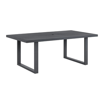 370127512:Playa Outdoor Dining Table, Angled