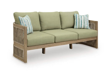 629191060:Serena Shores Outdoor Sofa, AngledAngle