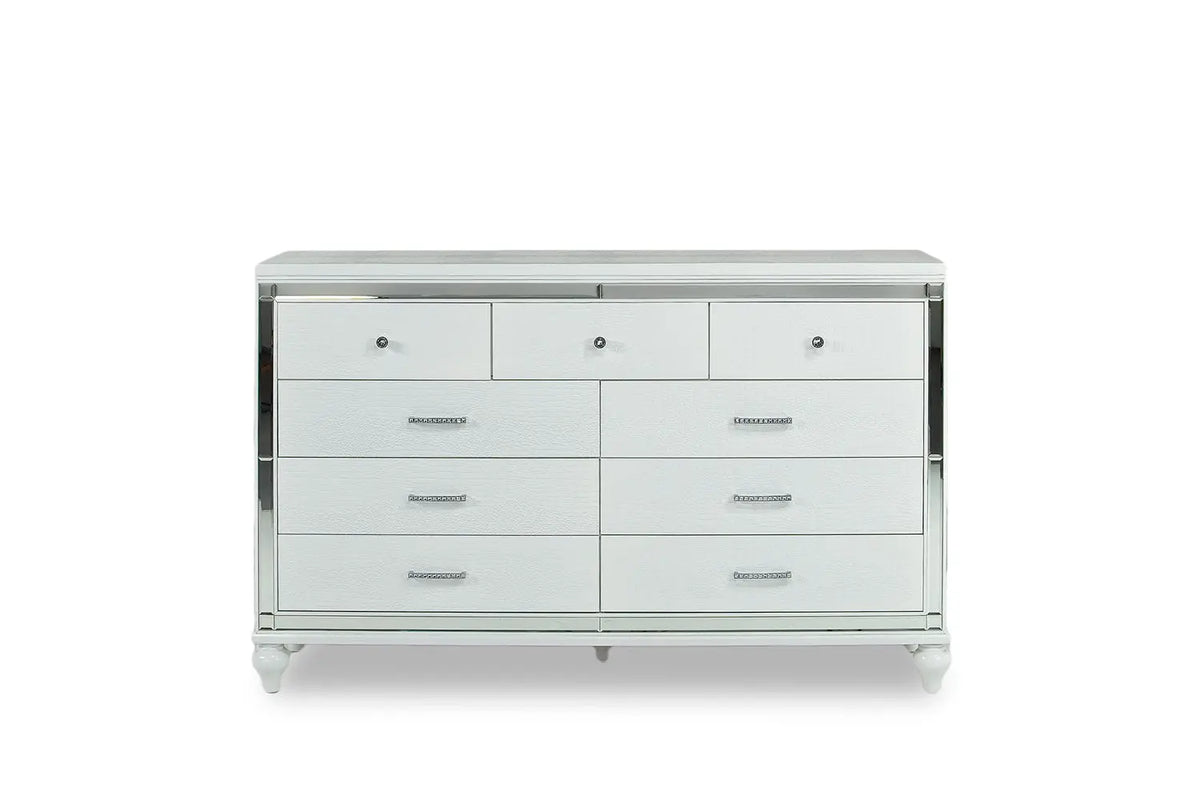 004917993:Valentino Dresser in White, Image 2