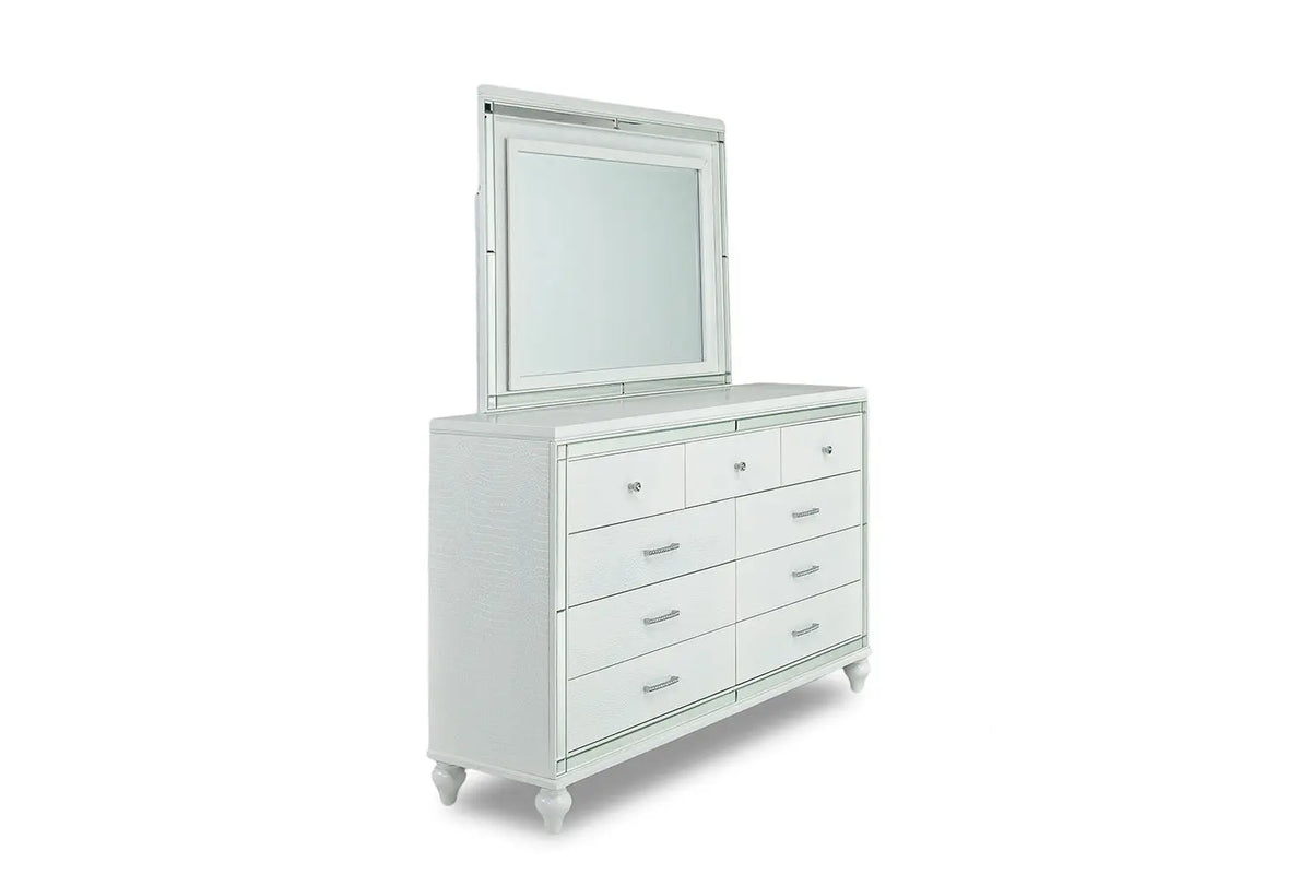 004917993:Valentino Dresser in White, Image 6