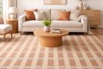 506704168:Tweed Field Rug, Styled