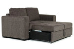 805275958:Claire Queen Pullout Sofa & Full Pullout Loveseat in Gray, Image 5