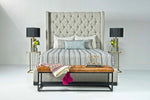 126630556:Westerly Upholstered Bed in Gray, Queen, Image 4