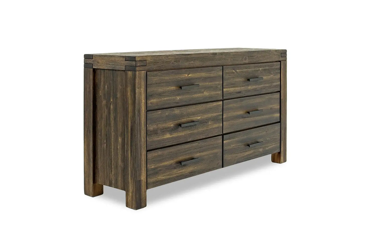 MEADOW066:Meadow Panel Bed & Dresser & M,