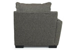158942333:Oracle 1 Arm Chaise in Titanium, Left Facing, Image 4