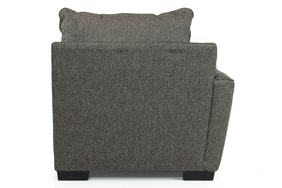 158942333:Oracle 1 Arm Chaise in Titanium, Left Facing, Image 4