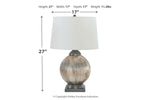 234740215:Cailan Table Lamp in Silver/Bronze Finish, Image 4