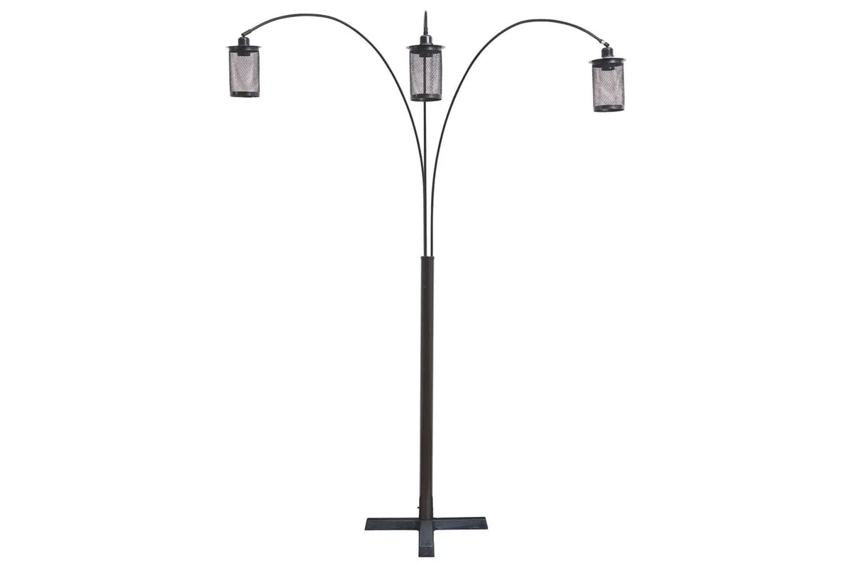 234740217:Maovesa Arc Floor Lamp in Bronze, Image 1