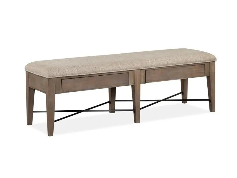 237630063:Bay Creek Counter Height Bench in Dovetail Gray, Image 1