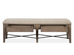 237630063:Bay Creek Counter Height Bench in Dovetail Gray, Image 4