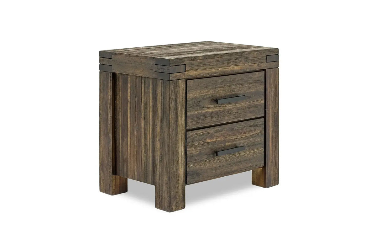 MEADOW064:Meadow Panel Bed & Dresser & M,