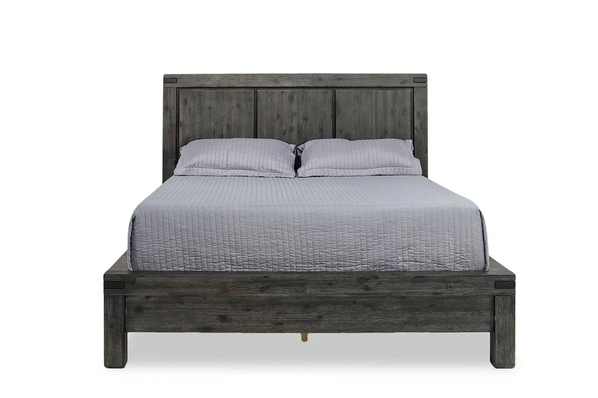 697100703:Meadow Panel Bed in Gray, California King, Image 2