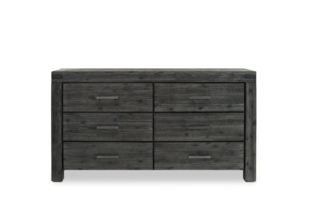 MEADOW084:Meadow Panel Bed & Dresser & M,