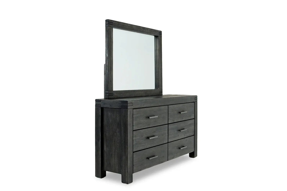 MEADOW078:Meadow Panel Bed & Dresser & M,