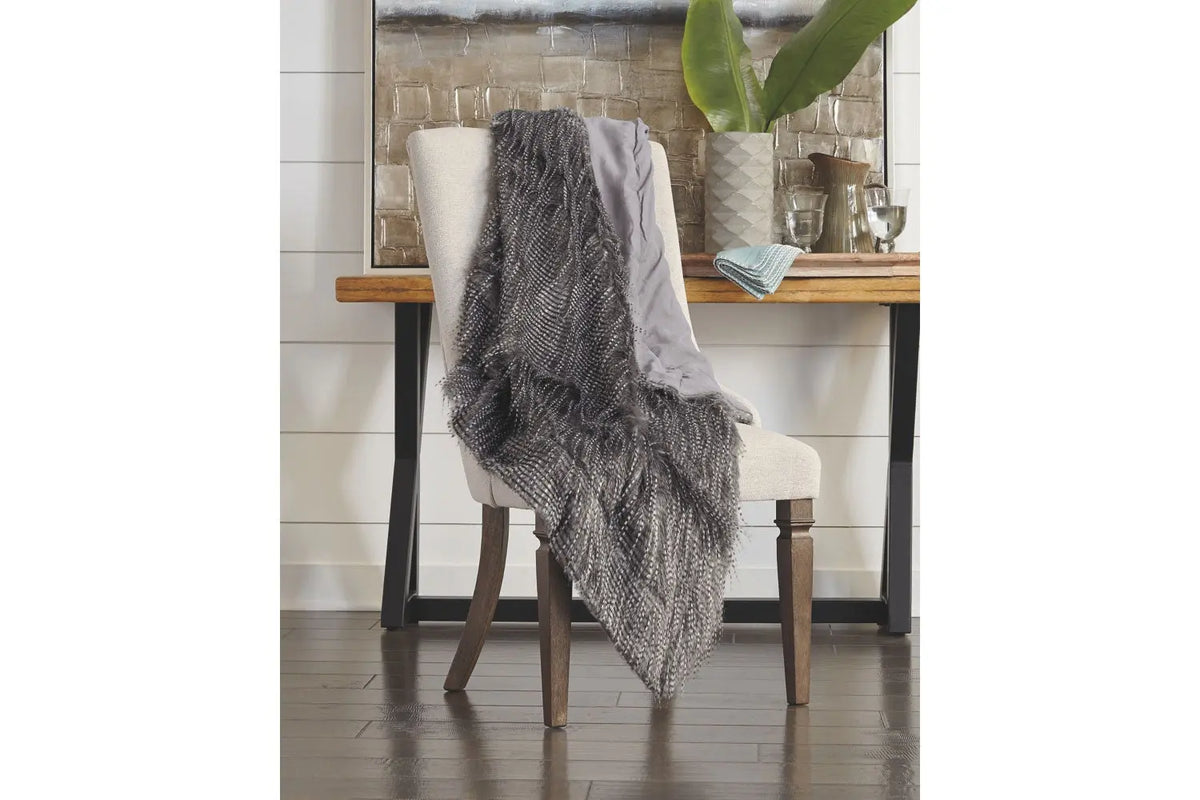541215995:Ryley Throw Blanket in Gray, Image 1