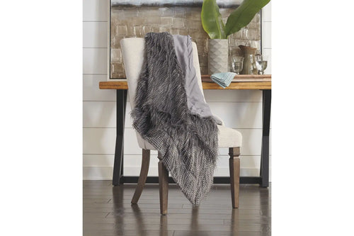 541215995:Ryley Throw Blanket in Gray, Image 1