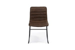 671007401:Ella Side Chair in Mocha Leather, Image 2