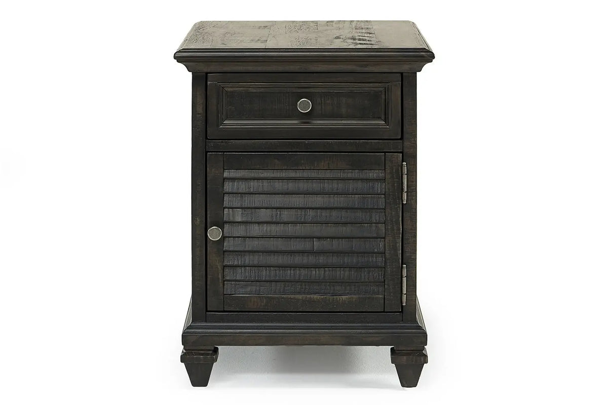 706502205:Calistoga Chairside Table in Weathered Charcoal, Image 2