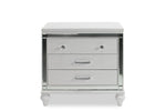 772454556:Valentino Panel Bed, Dresser, Mirror & Nightstand in White, Twin