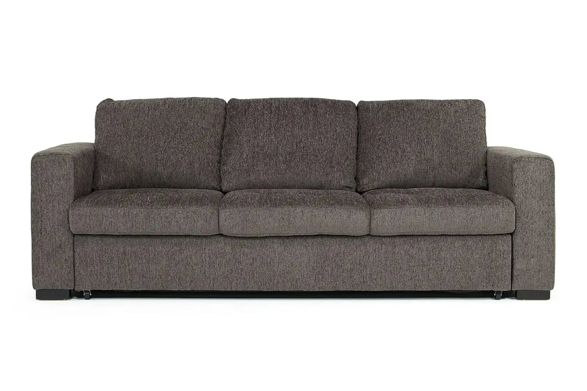 805275958:Claire Queen Pullout Sofa & Full Pullout Loveseat in Gray, Image 2