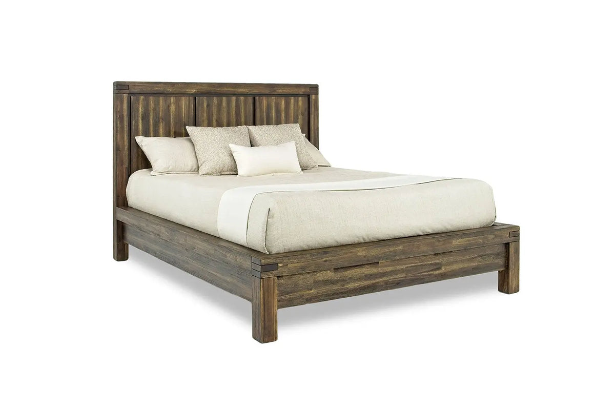 MEADOW062:Meadow Panel Bed & Dresser & M,