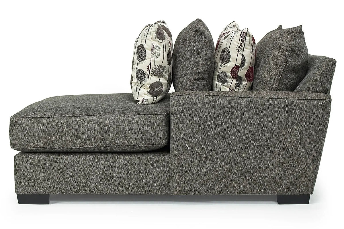 942383569:Oracle 1 Arm Chaise in Titanium, Right Facing, Image 3