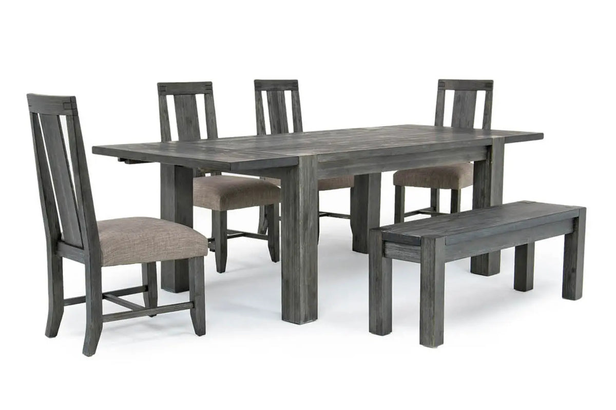 208757260:Meadow Side Chair in Gray, Upholstered, Image 4