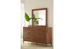 ADLER0005:Adler Panel Bed & Dresser & Mi, Styled