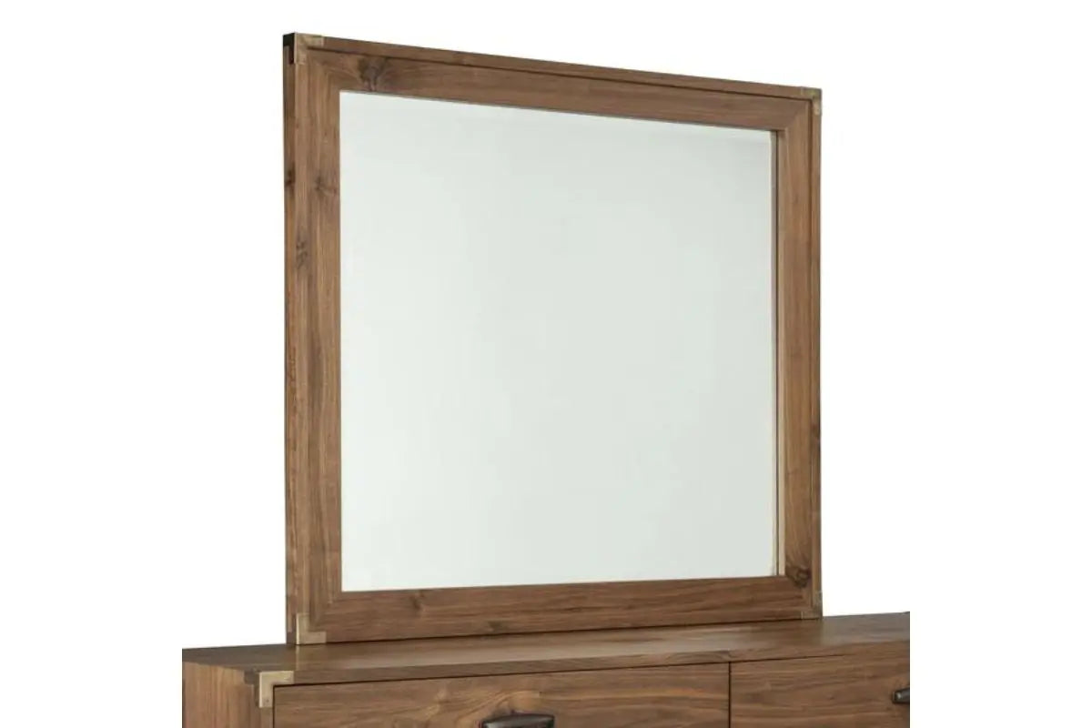 ADLER0003:Adler Panel Bed & Dresser & Mi, AngledAngle
