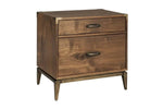 ADLER0007:Adler Panel Bed & Dresser & Mi, AngledAngle