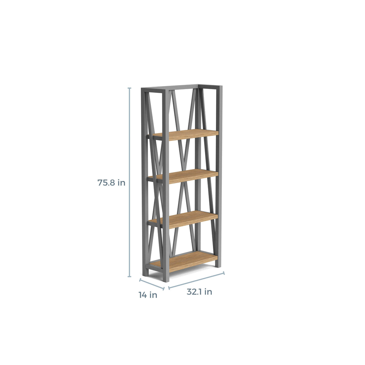 225433727:Americana Bookcase,