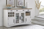 728050061:Americana buffet in white styled