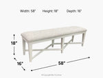 317487700:Americana Dining Bench,
