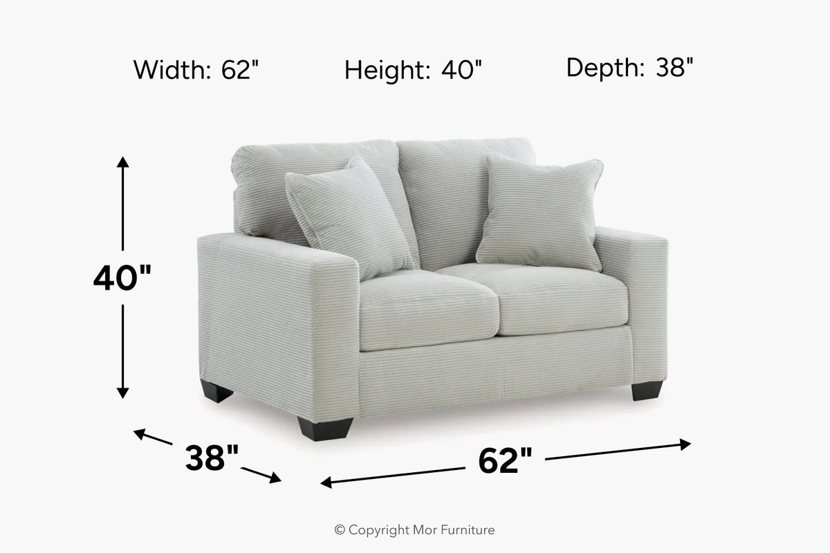 106314627:Amesley Loveseat,