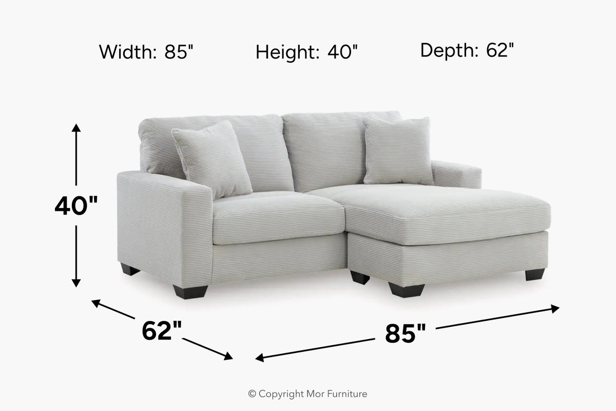 201854027:Amesley Sofa Chaise,