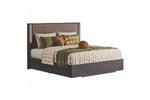 AMY000022:Amy Upholstered Panel Bed With, AngledAngle