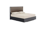 AMY000009:Amy Upholstered Panel Bed & Dr, AngledAngle