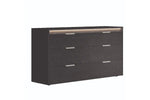 AMY000009:Amy Upholstered Panel Bed & Dr, AngledAngle