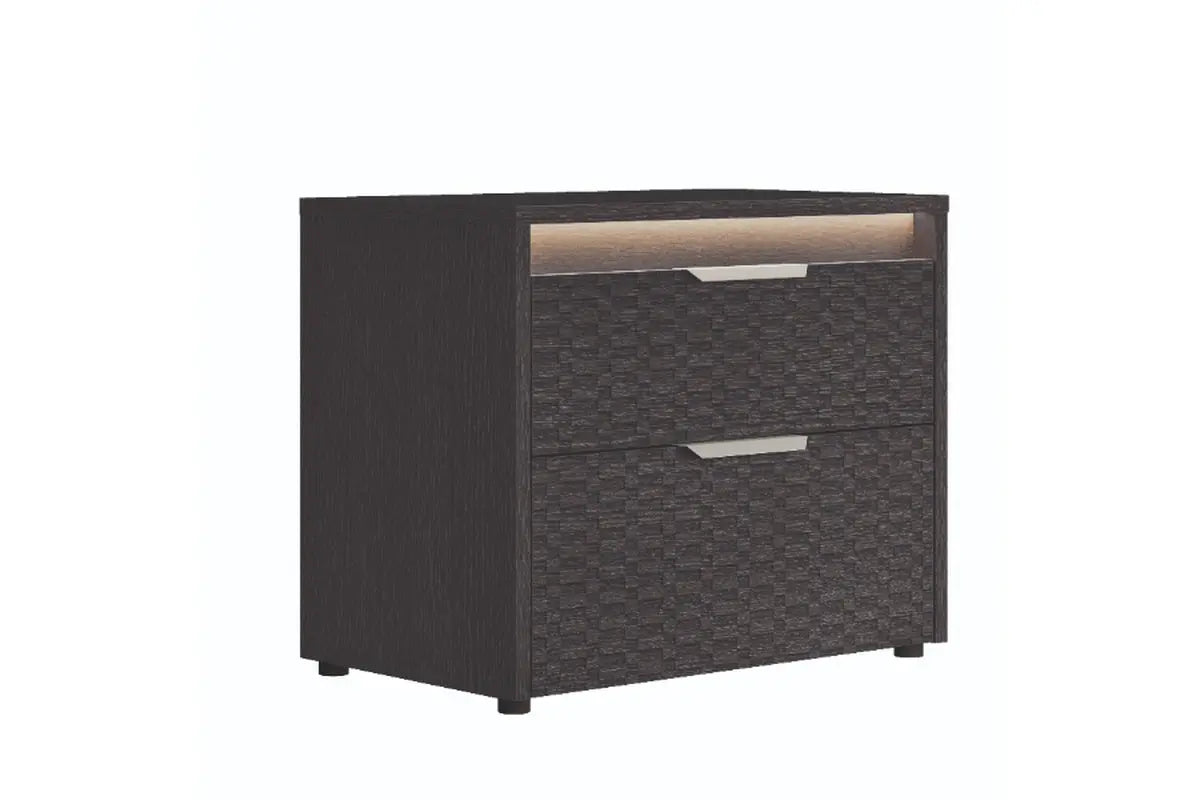 AMY000018:Amy Upholstered Bed With Stora, AngledAngle