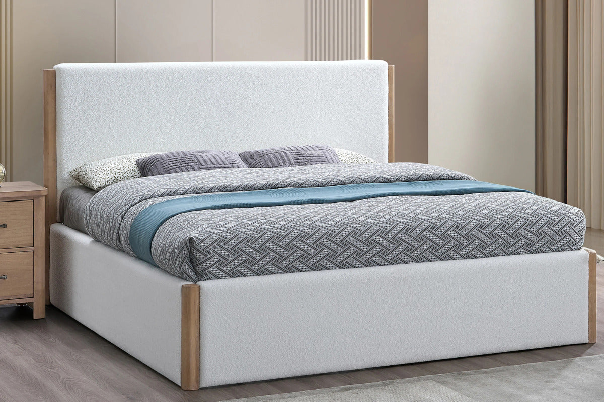 ANIKA0007:Anika Upholstered Bed, Styled