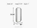 412600837:Antigone Accent Mirror,