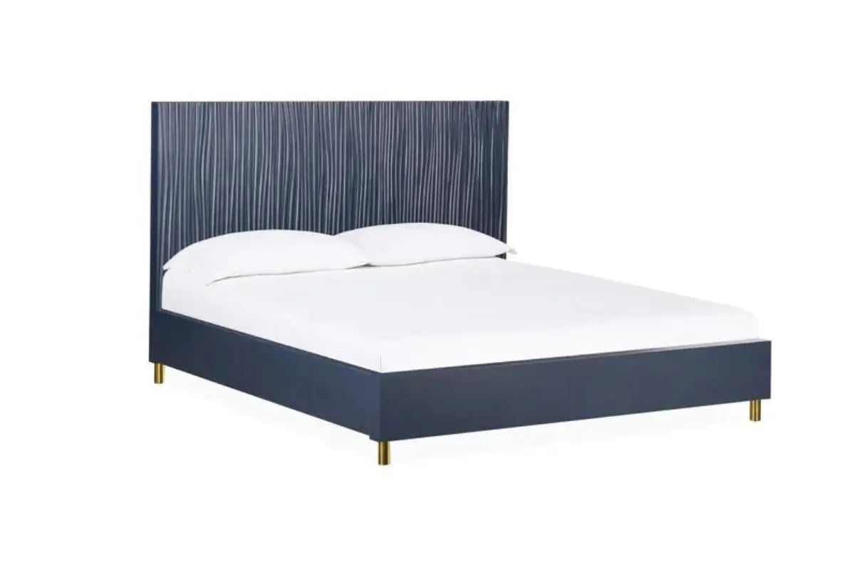 ARGENTO17:Argento Panel Bed & Dresser & , AngledAngle