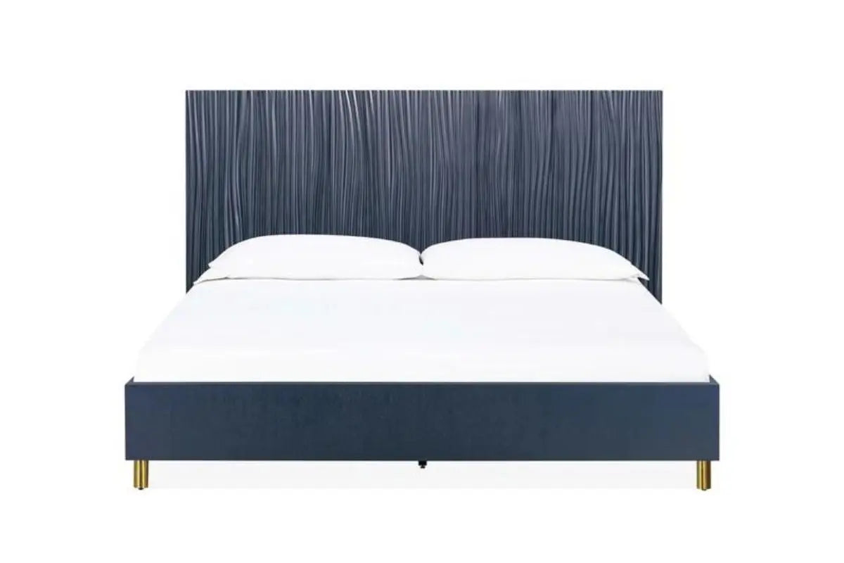 ARGENTO15:Argento Panel Bed & Dresser & , Front
