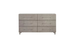 ARGENTO05:Argento Panel Bed & Dresser & , Front
