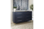 ARGENTO13:Argento Panel Bed & Dresser & , Styled