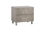 ARGENTO01:Argento Panel Bed & Dresser & , AngledAngle