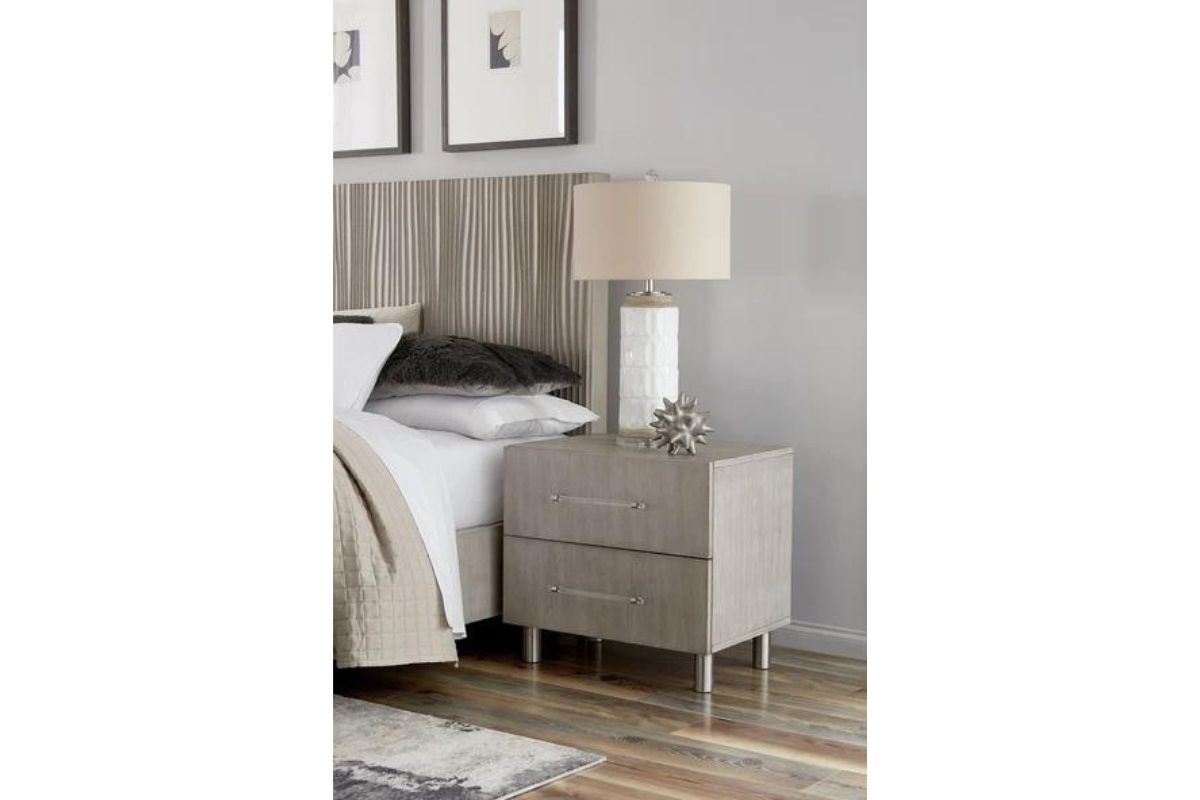 465162862:Argento Nightstand, Styled